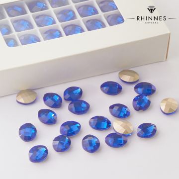 Kryształy Rhinnes leaf sapphire 14x11mm