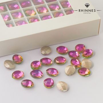 Kryształy Rhinnes leaf vitrail light 14x11mm