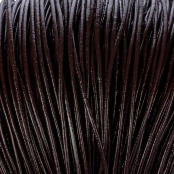 Rzemień brązowy naturalny 1,5mm