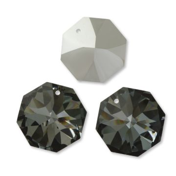 Preciosa octagon silver night 28mm