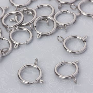 Federing ze stali chirurgicznej w kolorze srebrnym 14mm