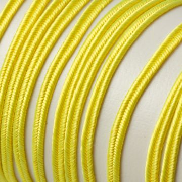 Sznurek do sutaszu 3 mm cytrynowy