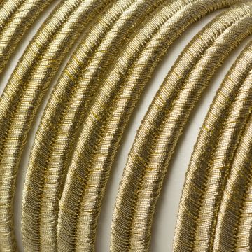 Sznurek do sutaszu  7mm złoty