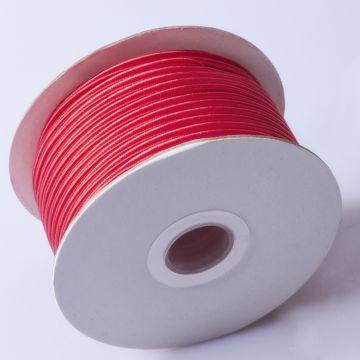 Sznurek do sutaszu chiński red 3mm