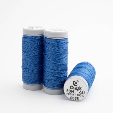 Nić craft do beadingu nr 40 blue