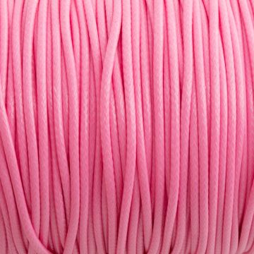 Sznurek powlekany różowy 1,5mm