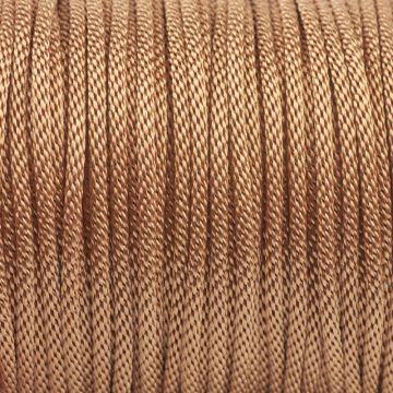 Sznurek pleciony beżowy 2mm