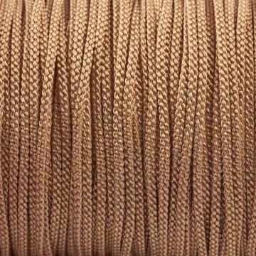 Sznurek pleciony beżowy 1,5mm
