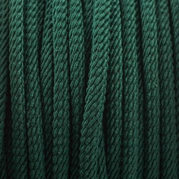 Sznurek skręcany zielony 3mm
