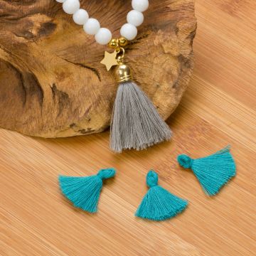 Chwost ciemny turkus 25mm