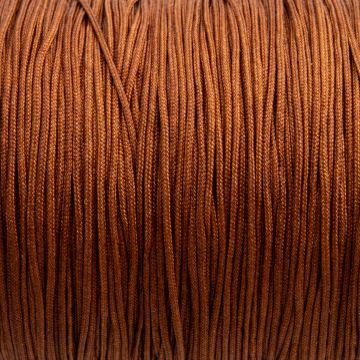 Sznurek do makramy brązowy 0,7mm