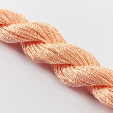 Sznurek do makramy brzoskwiniowy 0,8mm
