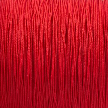 Sznurek do makramy czerwony 0,5mm