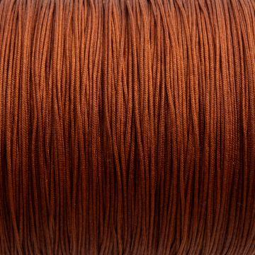 Sznurek do makramy brązowy 0,5mm