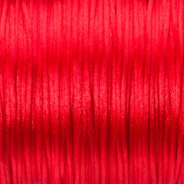 Sznurek gorsetowy czerwony 1mm