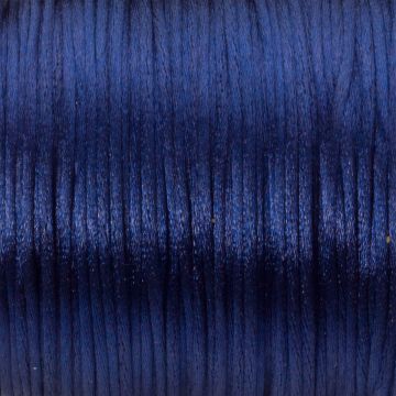 Sznurek gorsetowy 1mm granatowy