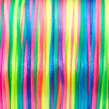 Sznurek gorsetowy 1mm multikolor
