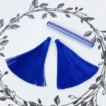 Chwost z wiskozy granatowy 10cm