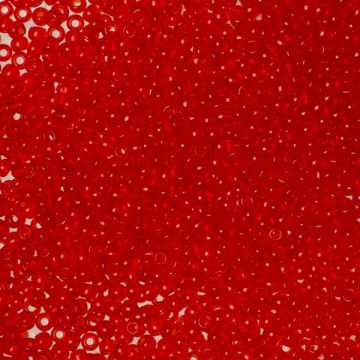 Koraliki TOHO Round 11/0 Transparent Lt Siam Ruby