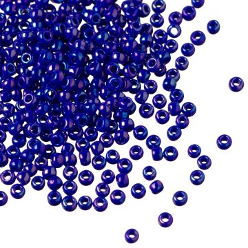 Koraliki TOHO Round 11/0 Opaque-Rainbow Navy Blue