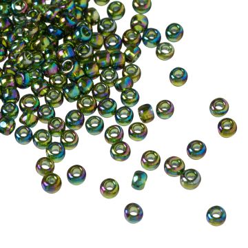 Koraliki TOHO Round 8/0 Trans-Rainbow Olivine