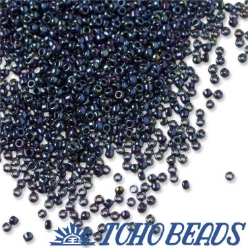 Koraliki TOHO Round 15/0 Metallic Cosmos
