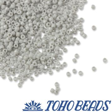 Koraliki TOHO Round 15/0 Opaque Gray