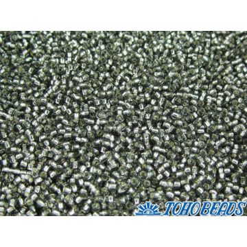Koraliki TOHO Round 15/0 Silver-Lined Gray
