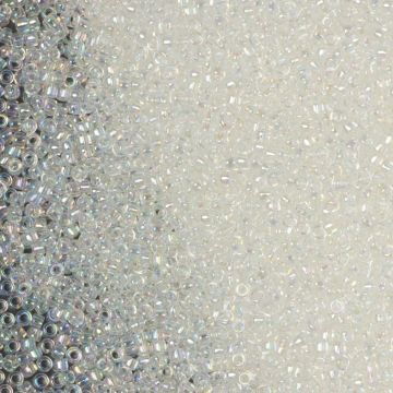 Koraliki TOHO Round 15/0 Trans-Rainbow Crystal