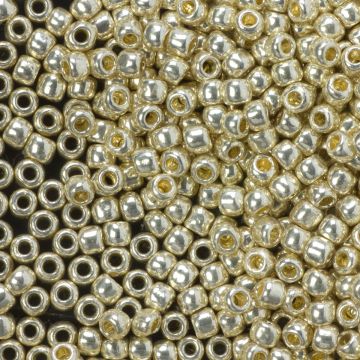 Koraliki TOHO Round 6/0 Permanent Finish - Galvanized Aluminum