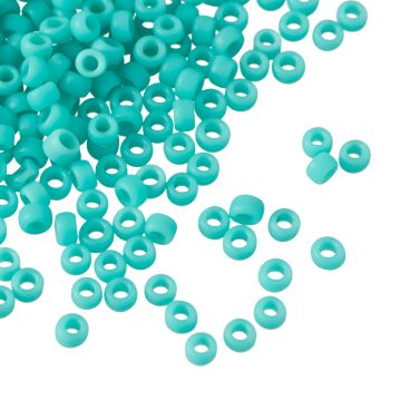 Koraliki TOHO Round 8/0 Opaque-Frosted Turquoise