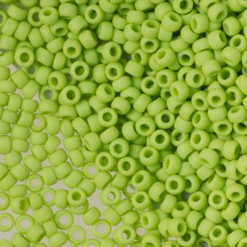 Koraliki TOHO Round 8/0 Opaque-Frosted Sour Apple