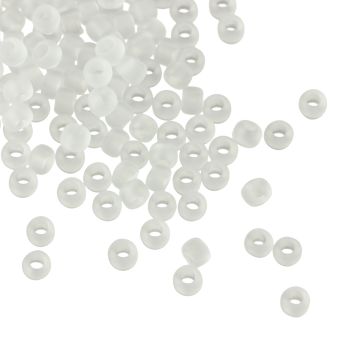 Koraliki TOHO Round 8/0 Transparent-Frosted Crystal