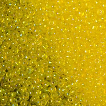 Koraliki TOHO Round 8/0 Trans-Rainbow Lemon