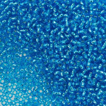 Koraliki TOHO Round 11/0 Silver-Lined Dark Aqua
