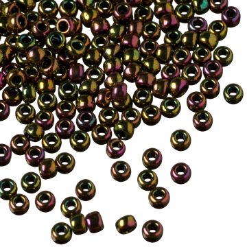 Koraliki TOHO Round 8/0 Higher-Metallic Purple/Green Iris