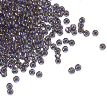 Koraliki TOHO Round 11/0 Gold-Lustered Lt Tanzanite