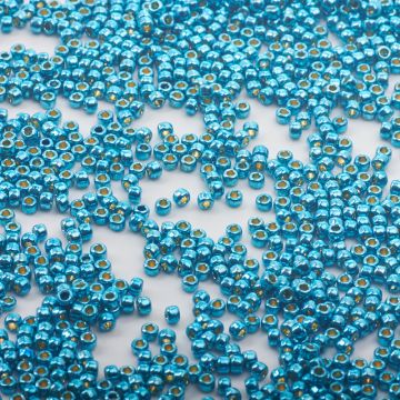 Koraliki TOHO - Round 8/0  Permafinish - Galvanized Aqua Sky