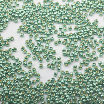 Koraliki TOHO - Round 8/0  Permafinish - Galvanized Jade Green