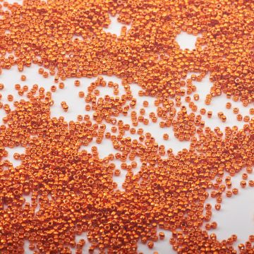 Koraliki TOHO - Round 15/0  PermaFinish - Galvanized Saffron