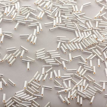 TOHO - Bugle #2   Silver-Lined Crystal