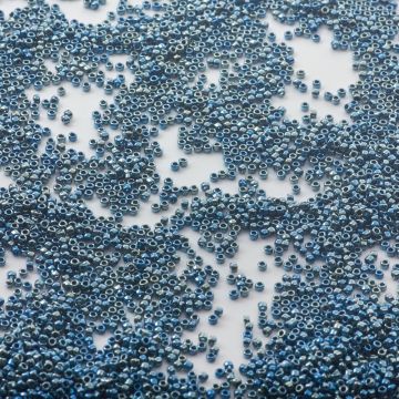 TOHO Round 15/0  Galvanized Peacock Blue
