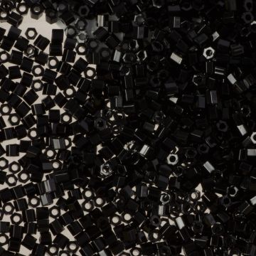 Koraliki TOHO Hex 11/0 Opaque Jet