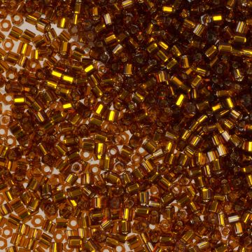 Koraliki TOHO Hex 11/0 Silver-Lined Smoky Topaz