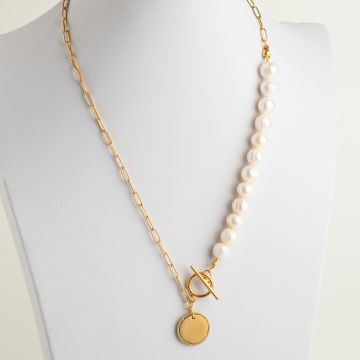 Naszyjnik z perłami 10mm