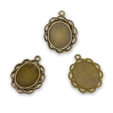 Baza zawieszki do kaboszonów 18x14mm