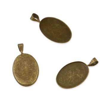 Baza zawieszki do kaboszonów 18x13mm