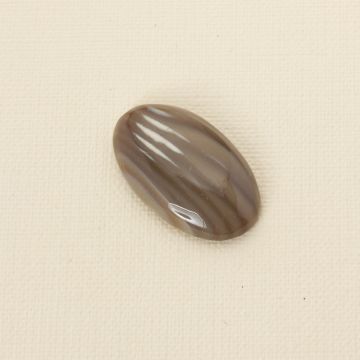 Krzemień pasiasty kaboszon owal 35x21 mm Krzemień pasiasty kaboszon owal 35x21 mm