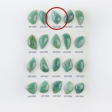 Amazonit kaboszon nieregularny 28mm