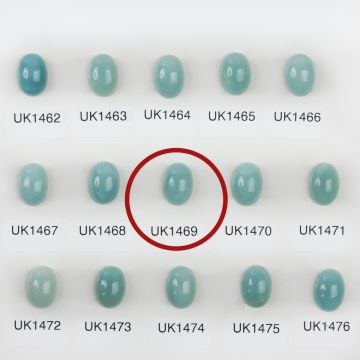 Amazonit kaboszon owal 14mm Amazonit kaboszon owal 14mm